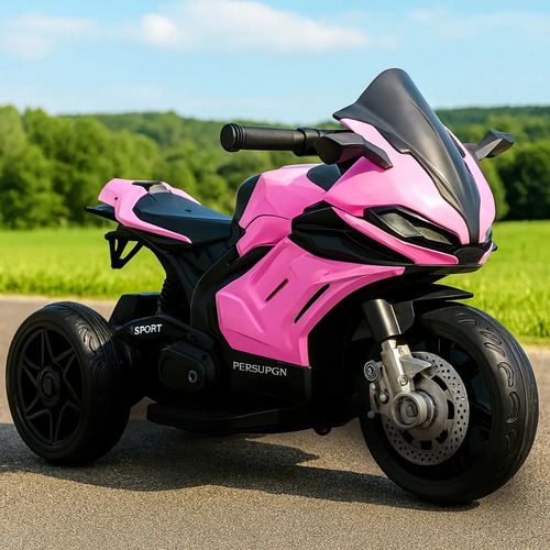 Mini Moto Elétrica Infantil 6V com Luz e Buzina