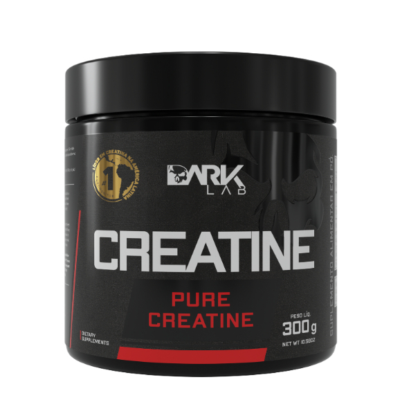 Creatina Monohidratada Pura 300g Dark Lab - 100% Pura | Shopee Brasil