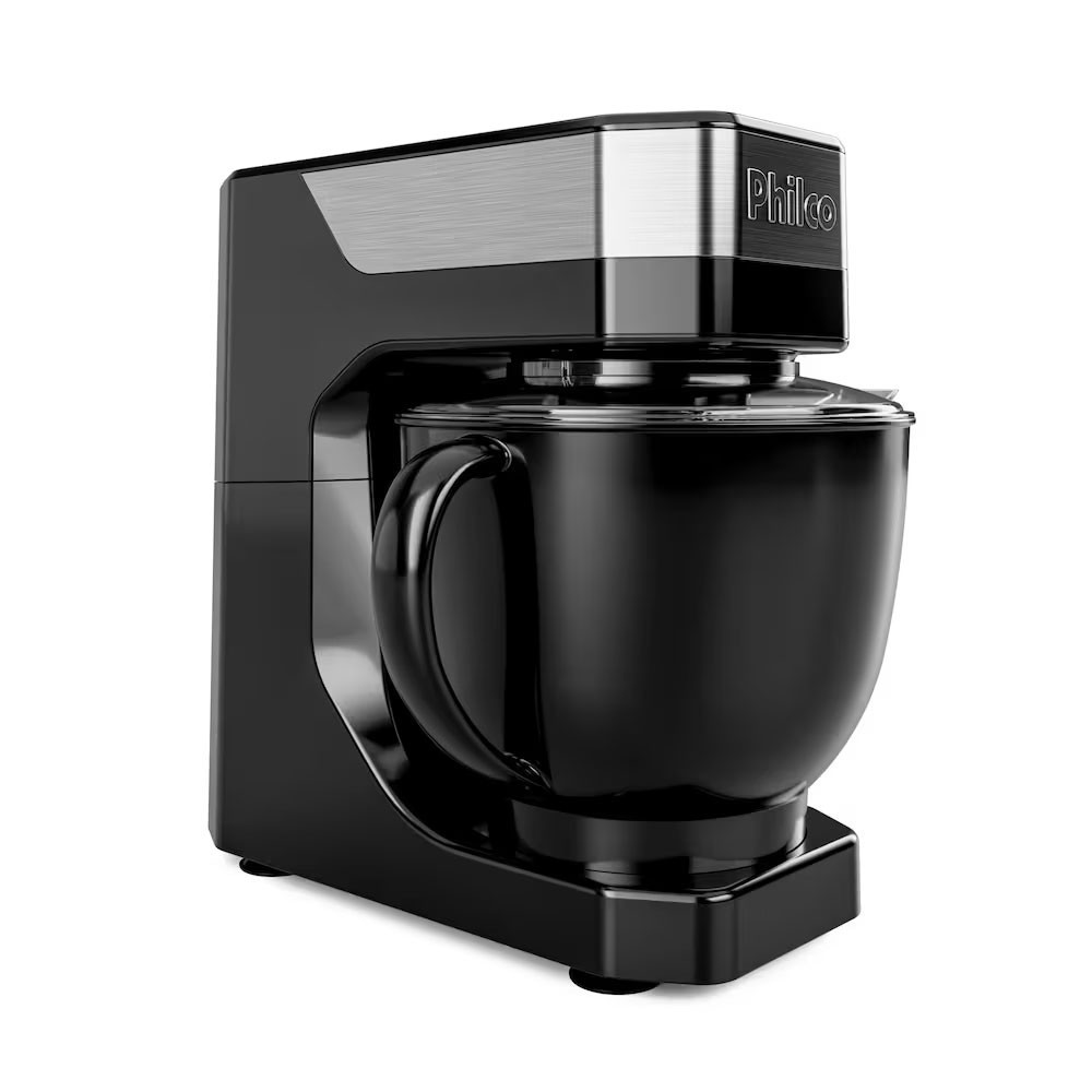 Batedeira Planetaria Philco PBP90A 5L 900W com Tampa Antirrespingo
