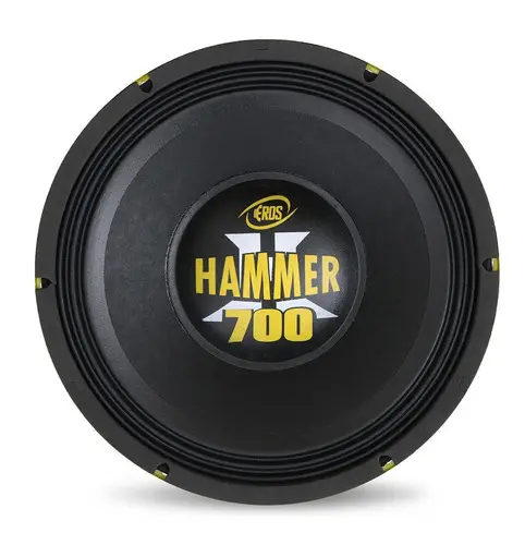 Alto-Falante Woofer Eros E12 Hammer 700W RMS 4 Ohms 12 Polegadas