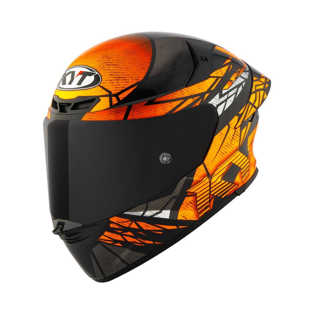 Capacete Fechado KYT TT Revo Combustion Esportivo com Spoiler
