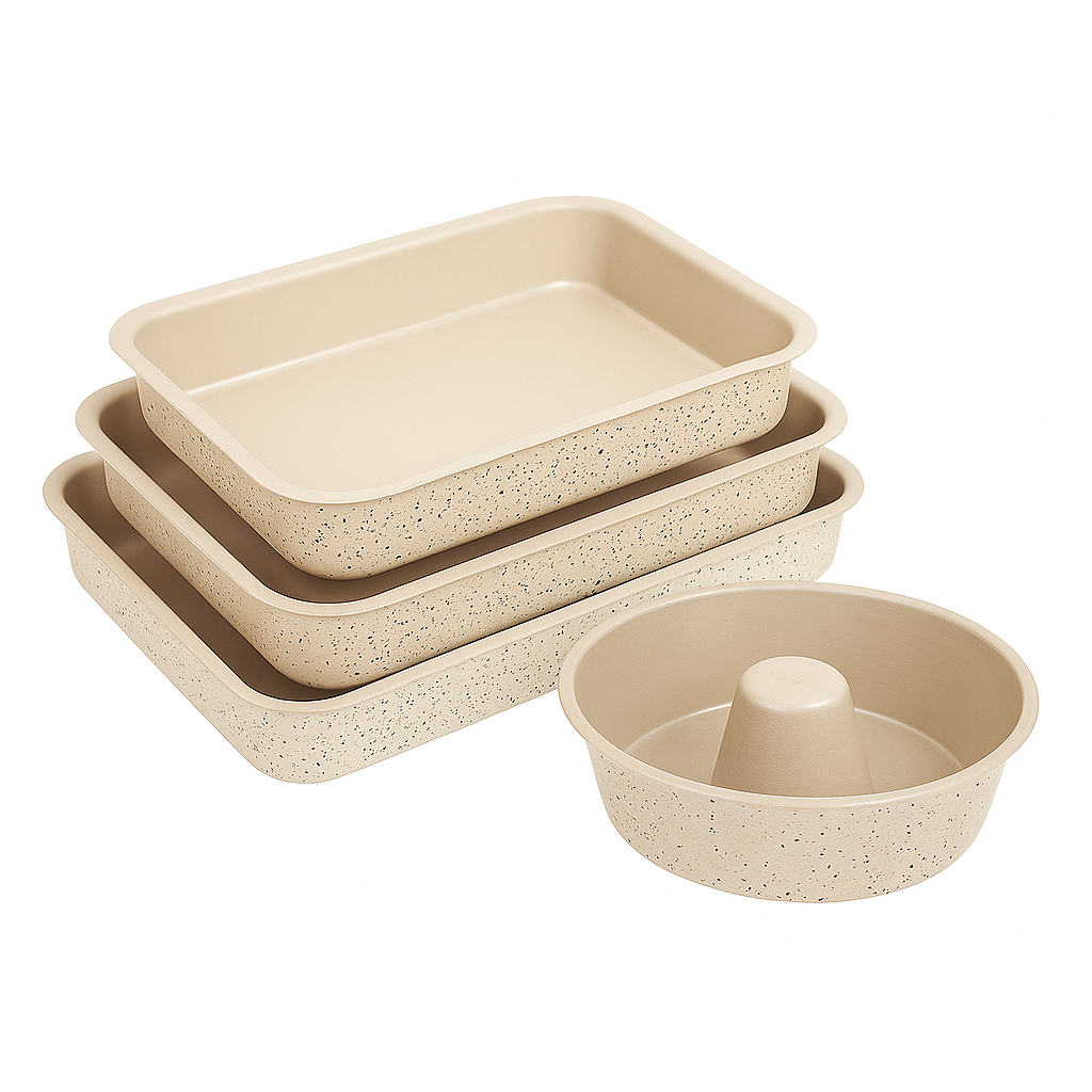 Conjunto de Assadeiras 4 peças 21 cm