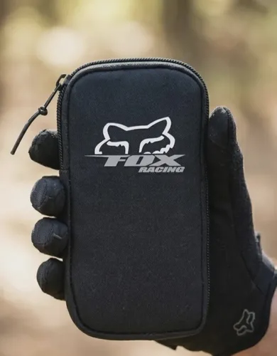 Bag Porta Celular Trilha Motocross Fox Universal Preto