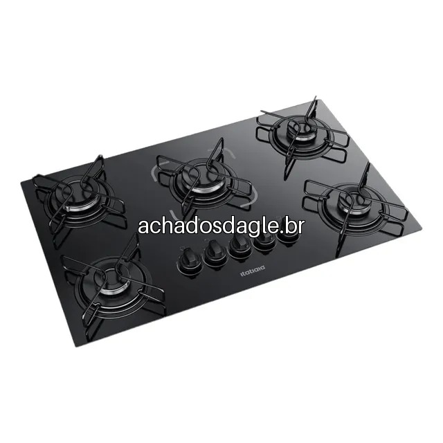 Cooktop Fogao Itatiaia Essencial 5 Bocas Bivolt Preto