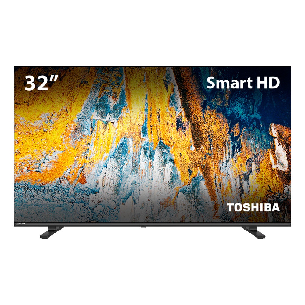 Smart TV DLED 32 HD Toshiba 32V35L VIDAA 2 HDMI 2 USB Wi-fi