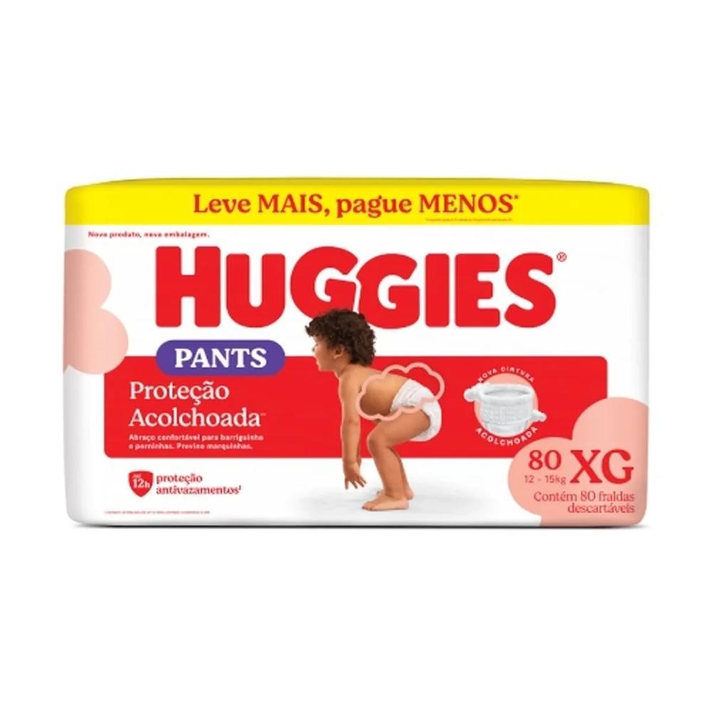 Fralda Huggies Máxima Proteção Roupinha Xg Max 80 Unidades | Shopee Brasil