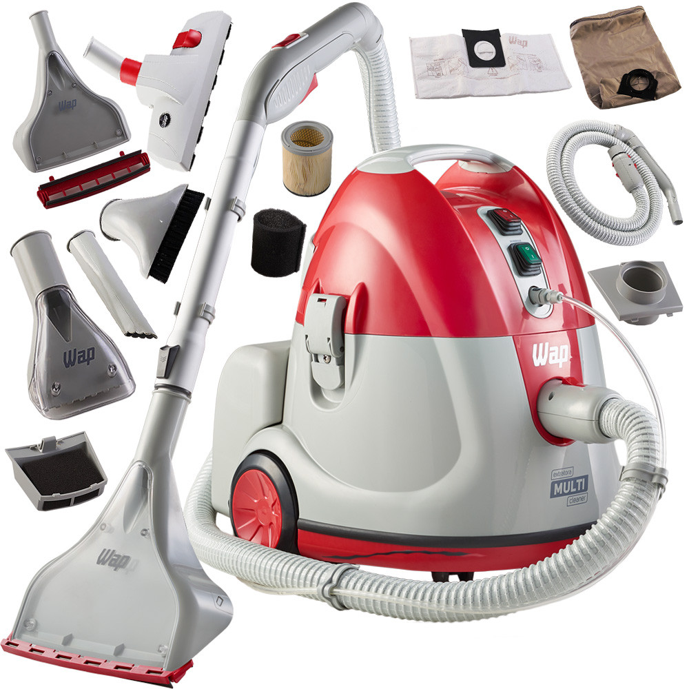Extratora de Sujeira de Estofados e Colchão WAP Multi Cleaner 15 Litros 3 Filtragens HEPA