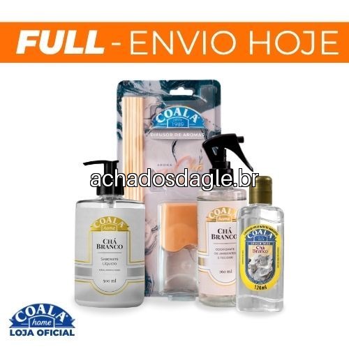 Kit coala Home Chá Branco 4 Itens