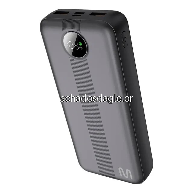 Carregador Portátil Powerbank Display 20000mAh Multi Cb176