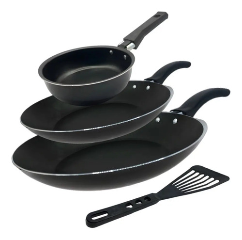 Conjunto de Frigideira 3 Peças Antiaderente Techflon