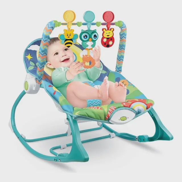 Cadeira de Descanso e Balanço Funtime 18kgs Coruja Maxi Baby