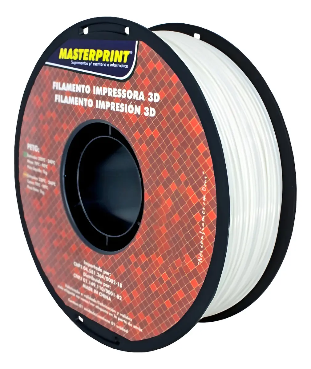 Filamento PETG Masterprint Branco
