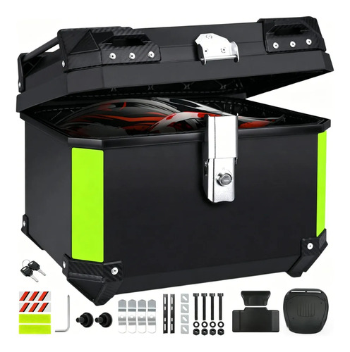 Baú Para Moto Goldcare 45L Preto