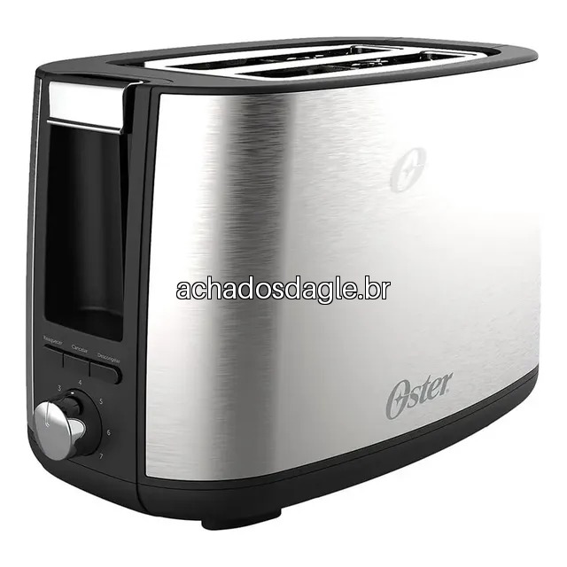 Torradeira Eletrica Oster Inox 750w Prata 220v