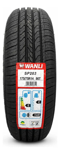 Pneu Wanli 175/75 R14 86T SP203 Aro 14