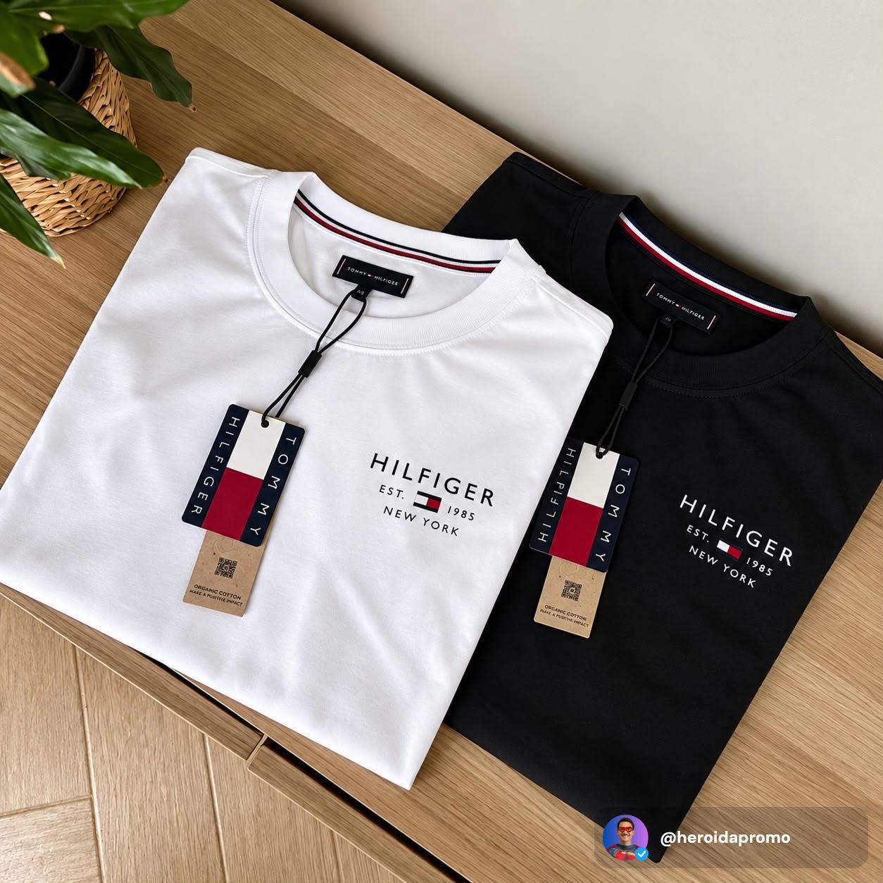 Kit 2 Camisetas Tommy Hilfiger Brand Love Small