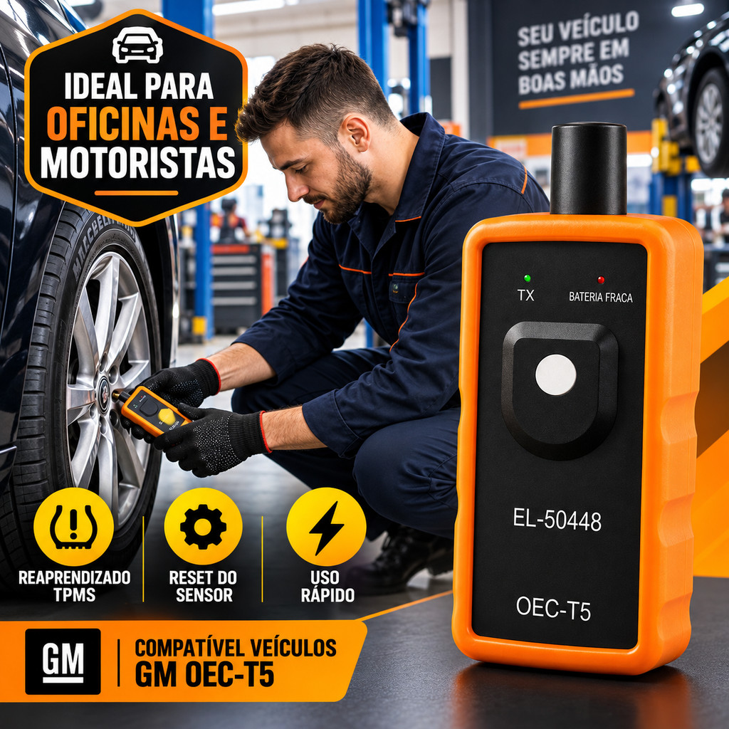Ferramenta TPMS EL-50448 Reaprendizado