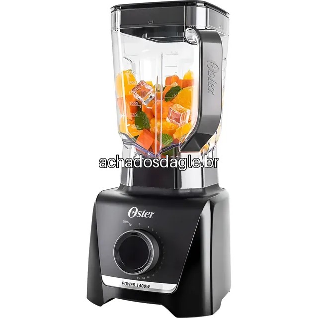 Liquidificador Oster 3,2L 15 Velocidades 1400W 127V Preto