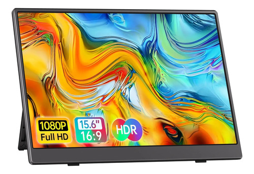 Monitor Portátil 15.6'' Tela Externa Hdr Ips 1080p