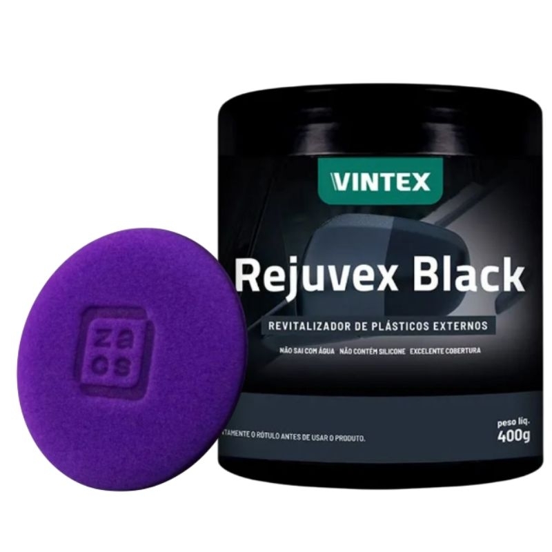 Rejuvex Black Revitalizador Plástico 400g com 1 Aplicador Vintex