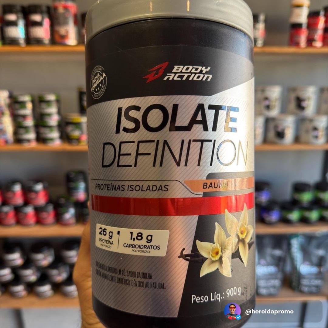 Whey Isolado Body 900g Zero Açúcar