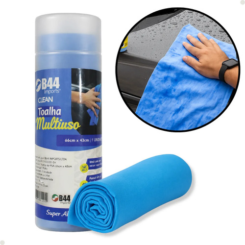 Toalha Multiuso Mágica Super Absorvente Automotiva