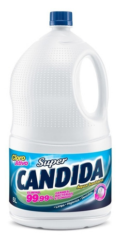 Agua Sanitaria Super Candida 5l