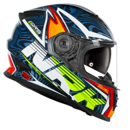 CAPACETE NORISK SOUL II CONTROL AZUL | Shopee Brasil