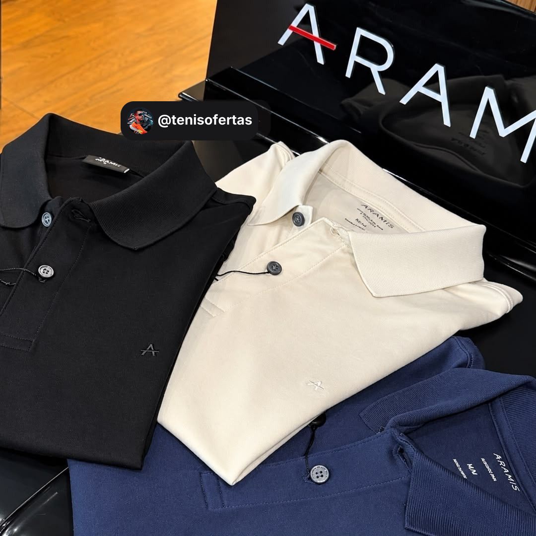 Kit com 2 Camisetas Polo Pima Aramis