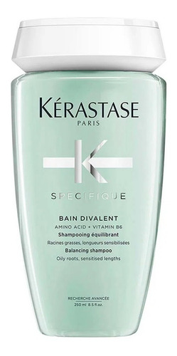 Shampoo Kerastase Specifique Bain Divalent 250ml Raízes Oleosas