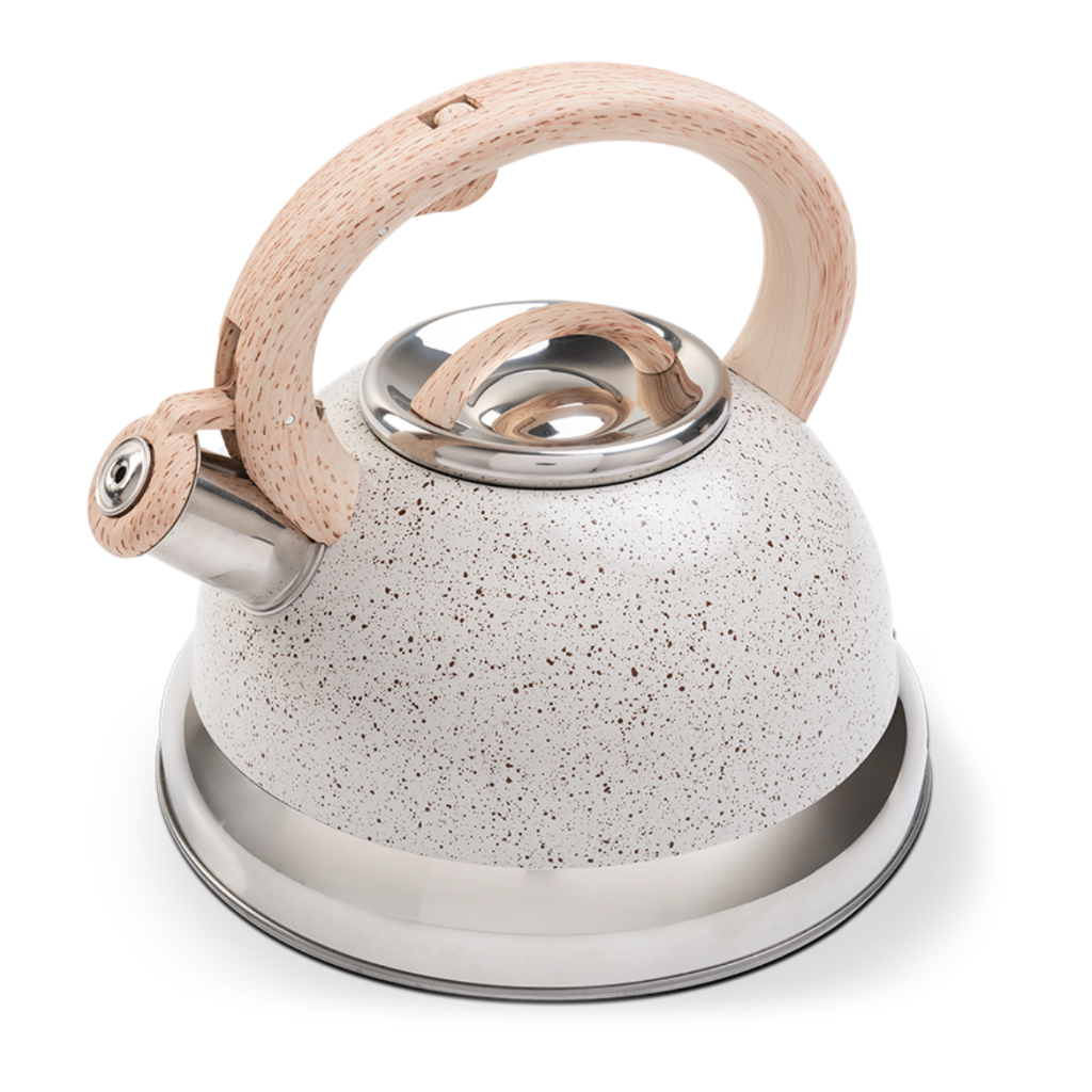 Chaleira de Apito Brinox Roma 2,7L Vanilla