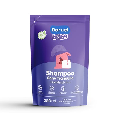 Shampoo Infantil Baruel Baby Sono Tranquilo Refil 210ml