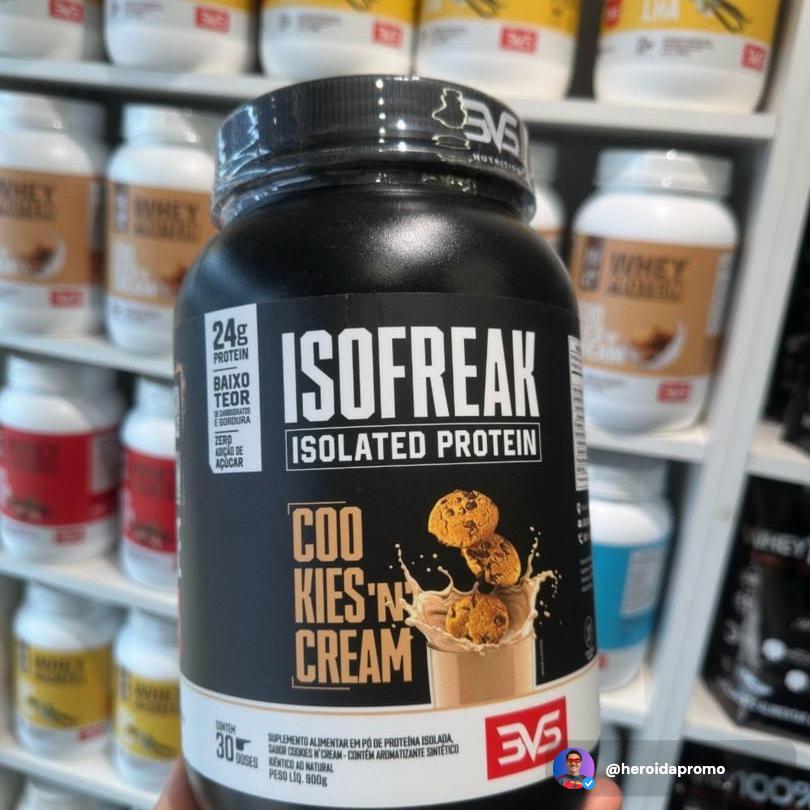 Whey Protein Isolado Isofreak 900g Cookies And Cream