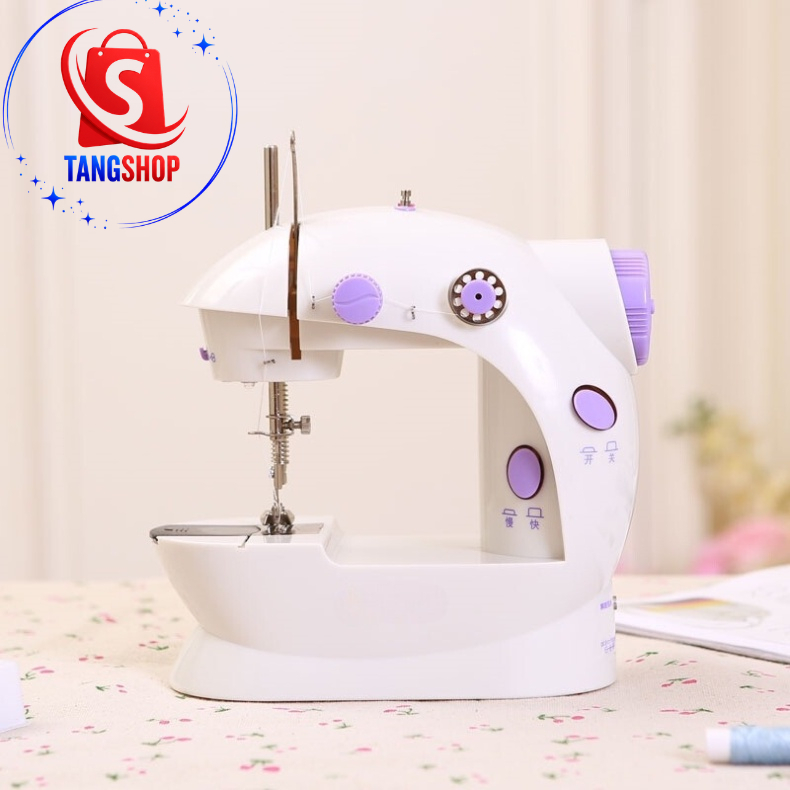 Mini Maquina De Costura Elétrica Bivolt + Pedal Portátil | Shopee Brasil