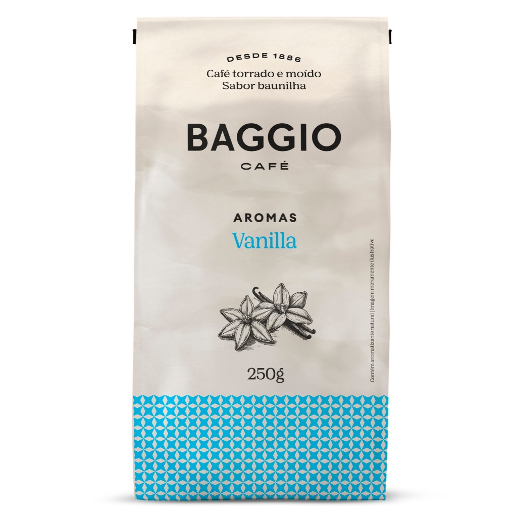 Baggio Café Torrado e Moído Aromas 250g