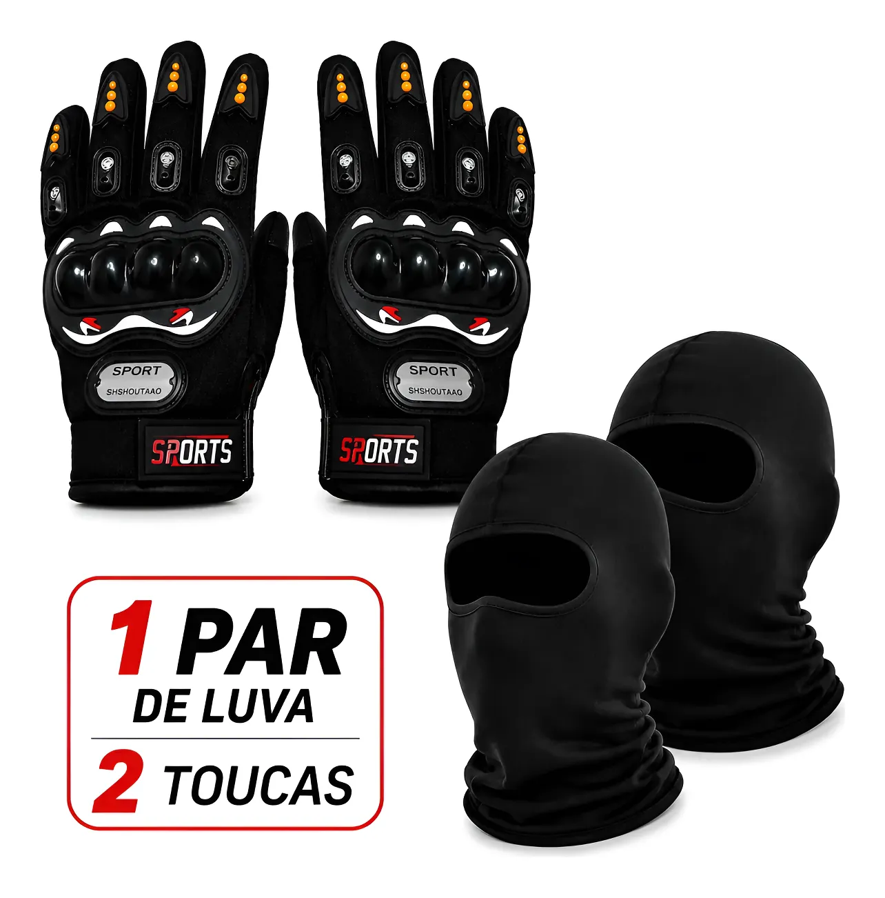 Touca motoqueiro ninja balaclava termica protecao uv50