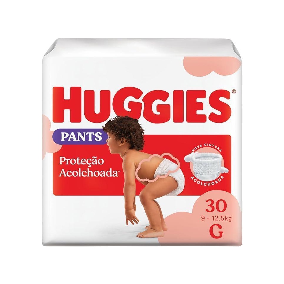 Fralda Huggies Supreme Care Roupinha Tamanho G 30 Unidades