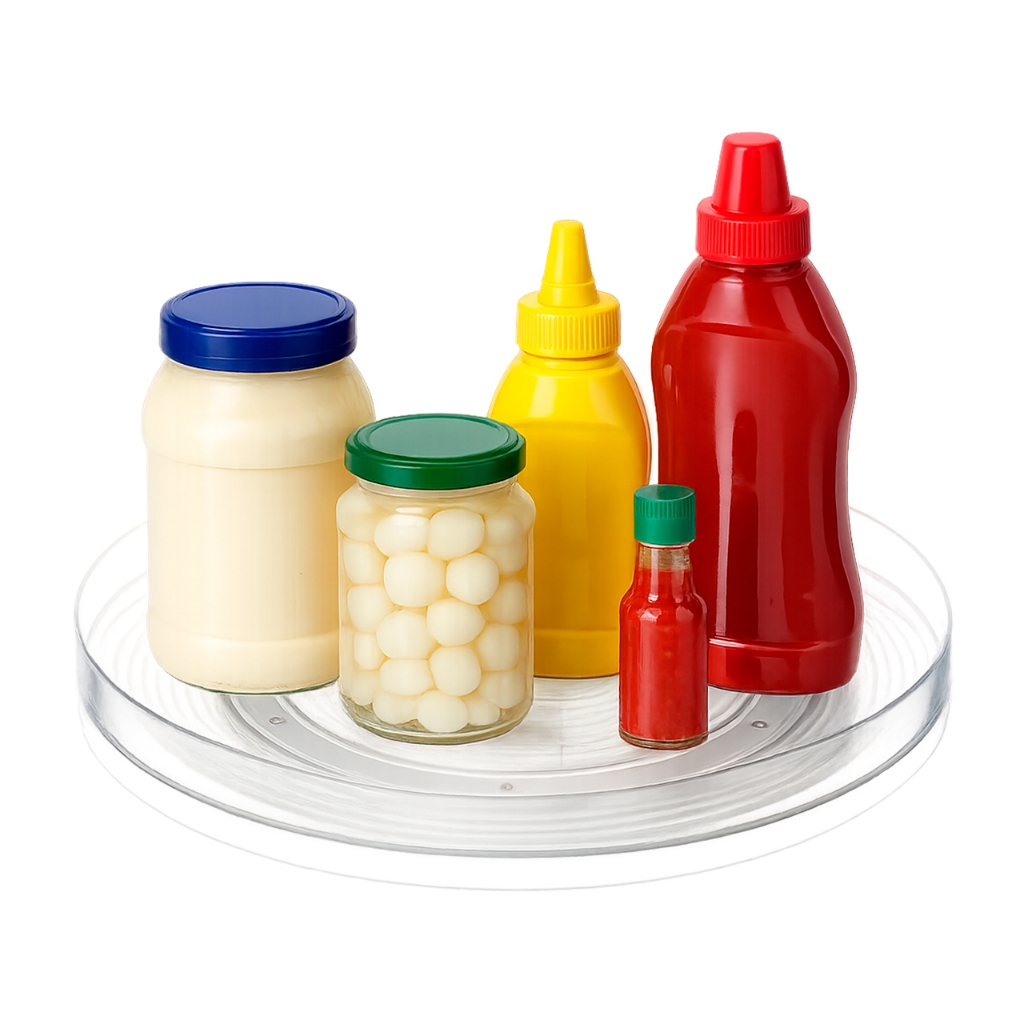 Organizador Giratorio Dry Coza 29x3,2cm Cristal