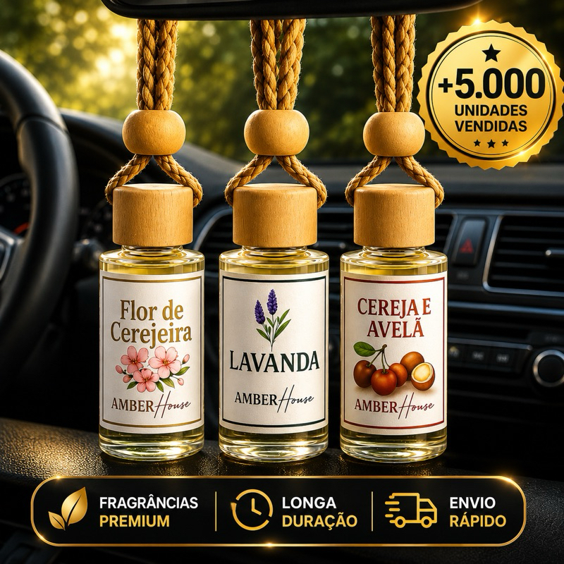 Aromatizante Automotivo Cheirinho Carro Premium Importado