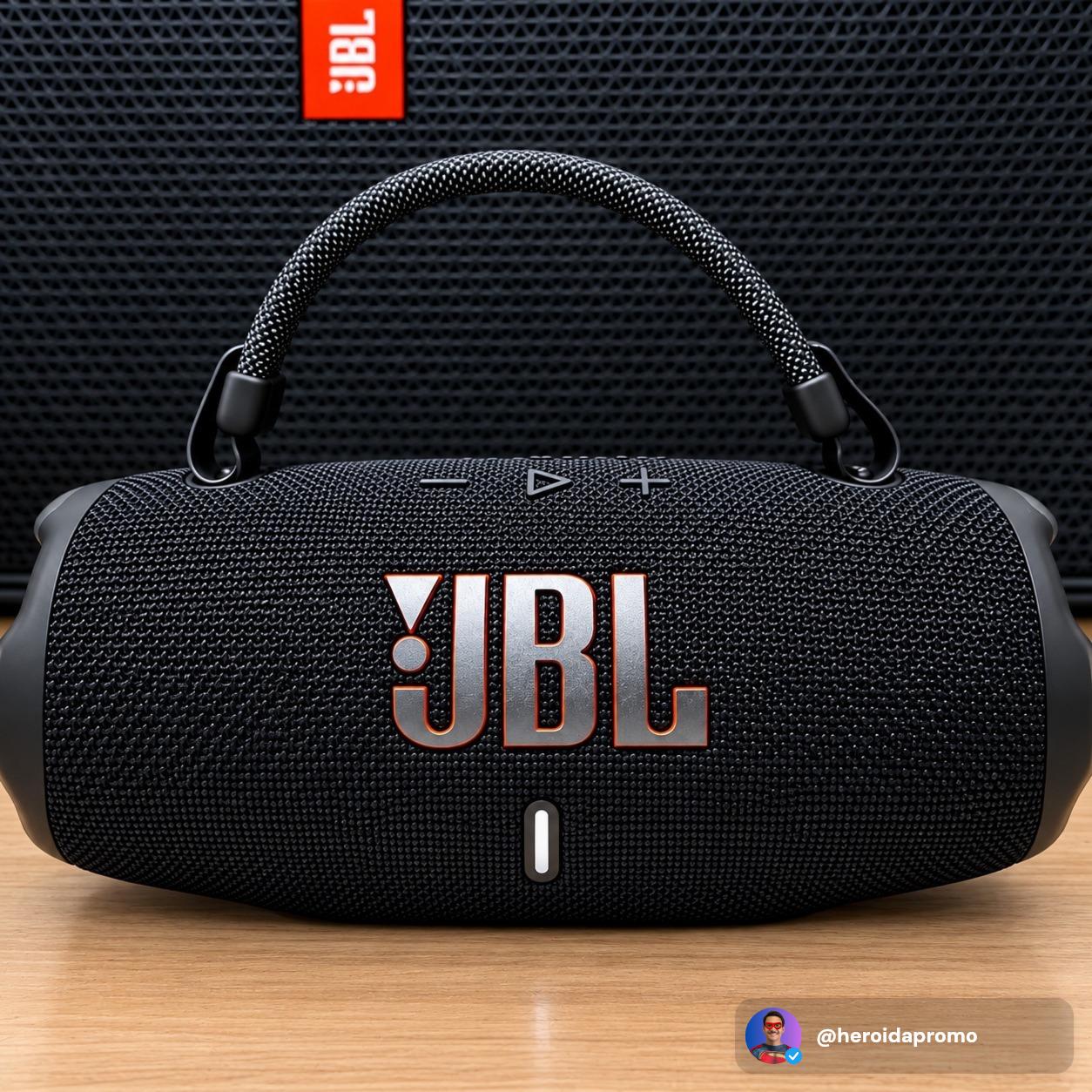 Caixa de Som JBL Charge 6 Bluetooth Preta