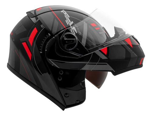Capacete de Moto Escamoteável U-rb 2 Peels Dynamic Robocop