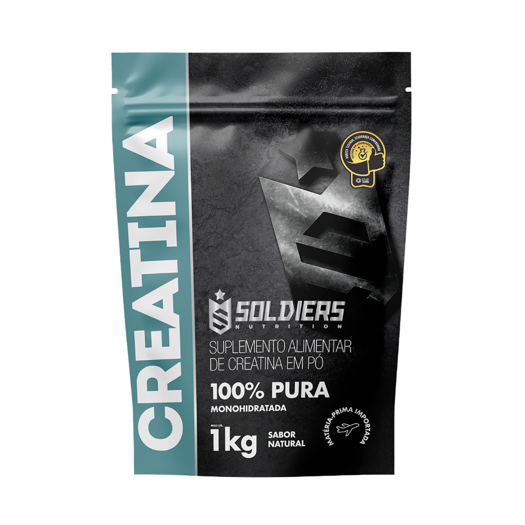 Creatina Monohidratada 1kg Soldiers Nutrition