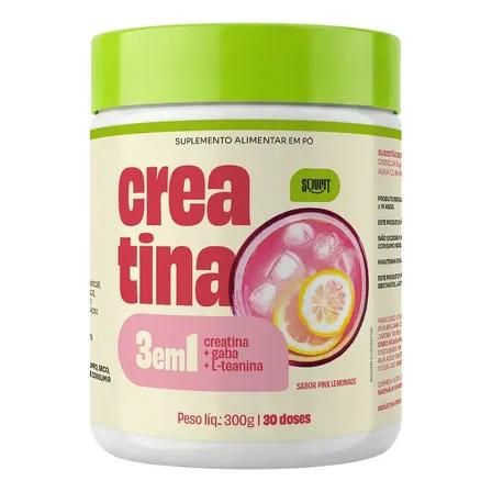 Creatina monohidratada 300g soufit sabor pink lemonade pink lemonade