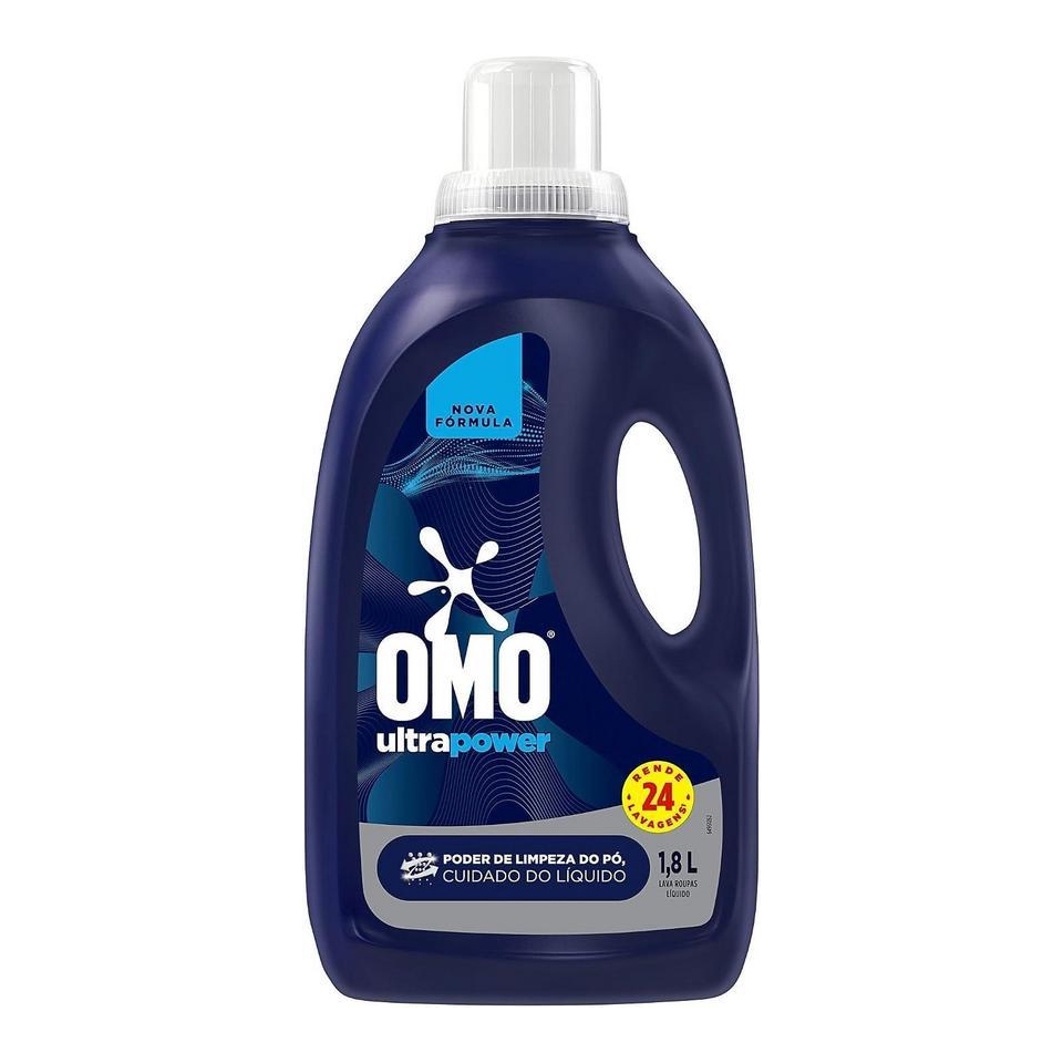Omo Sabão Líquido Ultra Power 1,8 L