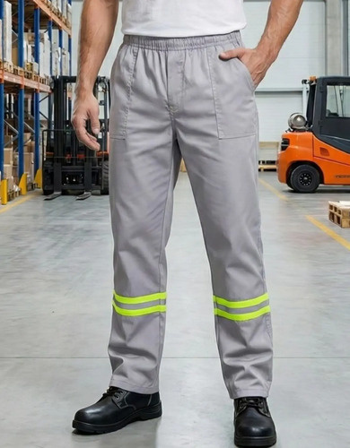 Calça Masculina de Brim para Trabalho