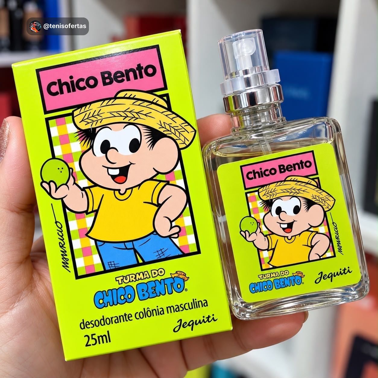 Perfume Infantil Jequiti Chico Bento 25ml