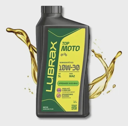 Óleo Semi Sintético Lubrax 10w30 Top Moto 1 Litro