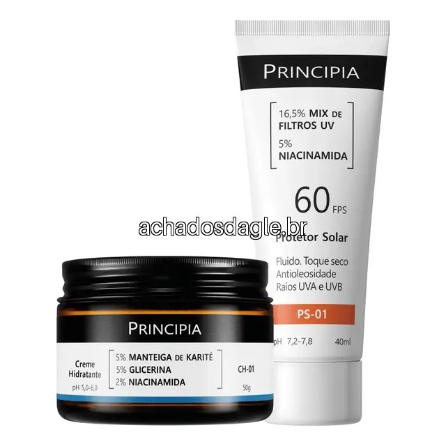 Principia Kit Hidratacao E Protecao Facial Ch-01 + Ps-01