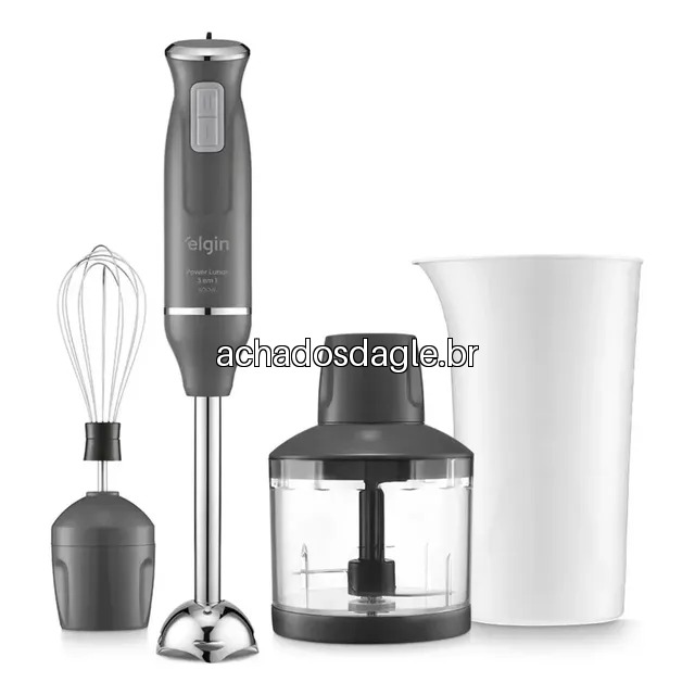 Mixer 3 em 1 600W Elgin Lunar Moon Grey 127V