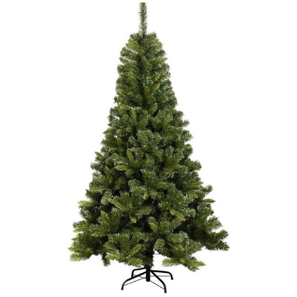 Árvore de Natal Pinheiro Luxo 180 cm 750 Galhos Verde